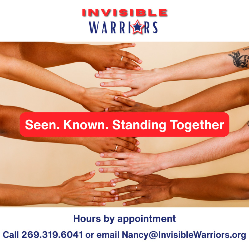 Invisible Warriors Home page hours image